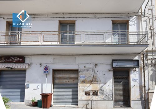 APPARTAMENTO 70MQ PT IDEALE ANCHE PER UFFICI / VIA AMEDEO – PALAGONIA – Rif. SCRSLV2025D